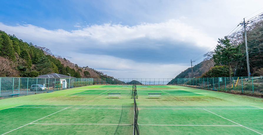 熱海テニスコート画像